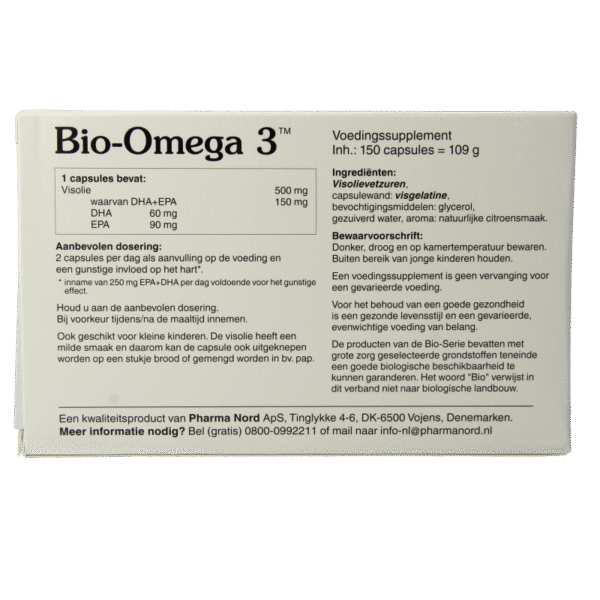 Pharma Nord Bio omega 3 visolie - Image 3