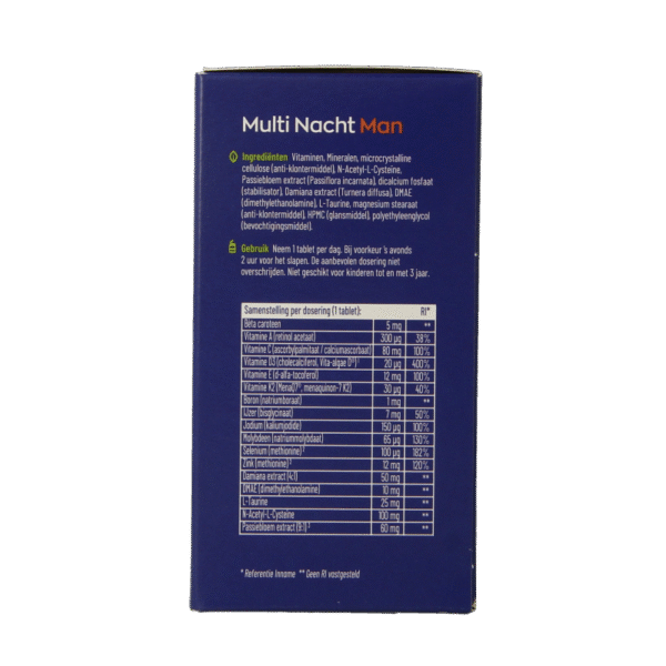 Vitakruid Multi Dag & Nacht Man 100% Vegan 2 x 90 - Image 5