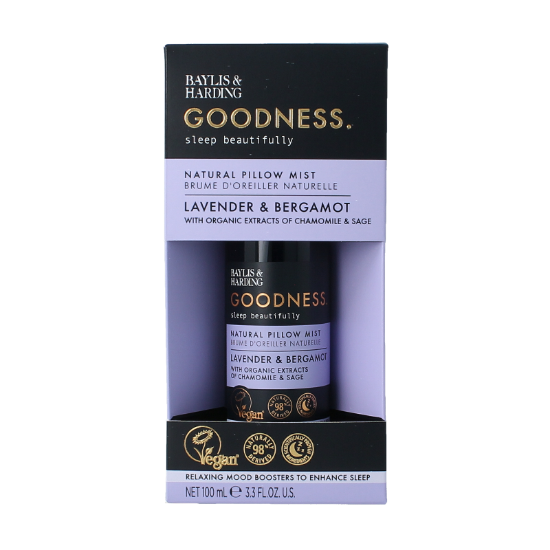 Baylis & Harding Goodness sleep pillow mist lavender & bergamot