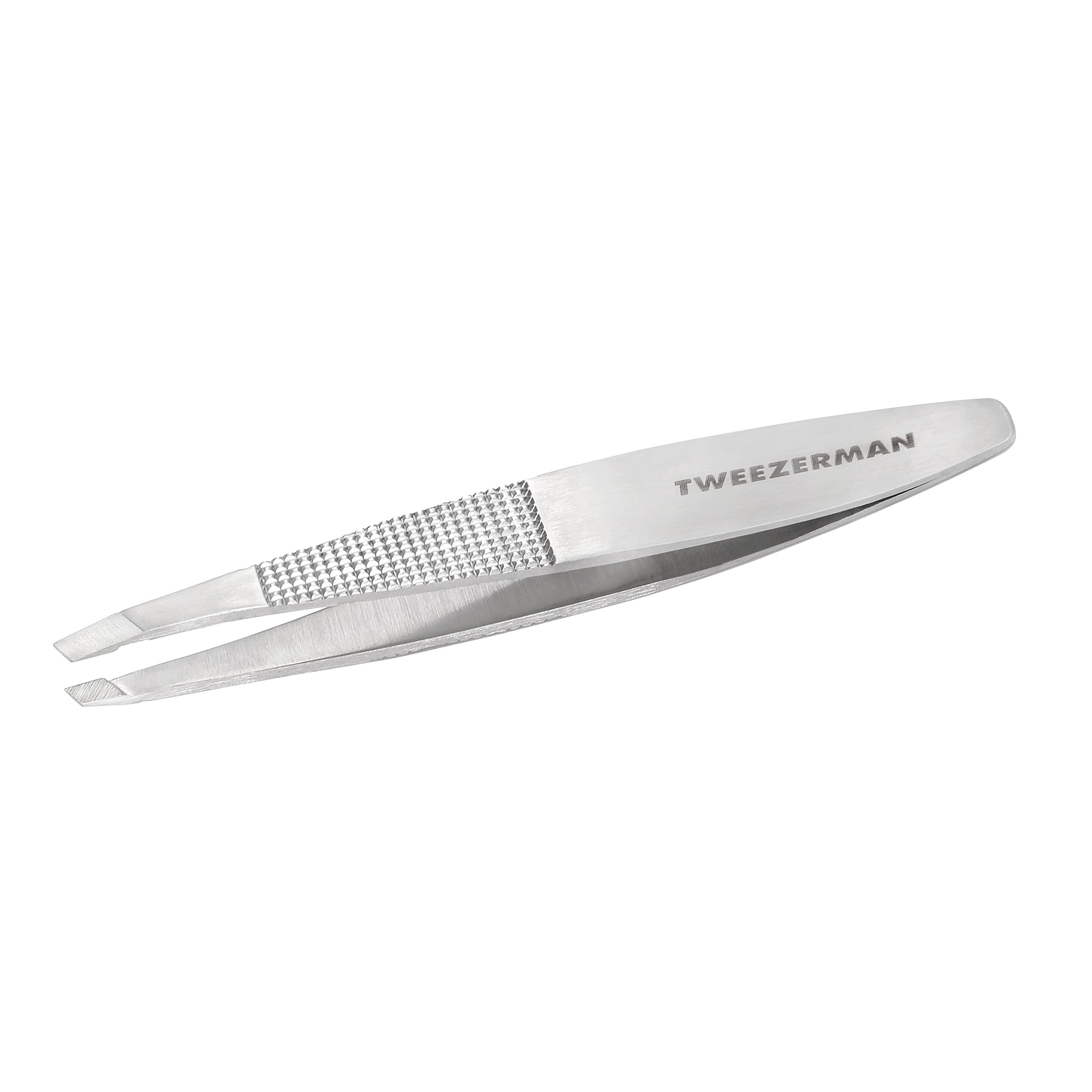 Tweezerman Slant tweezer no slip with grip - Afbeelding 3