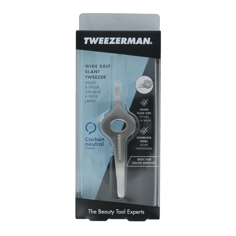 Tweezerman Slant tweezer classic with grip