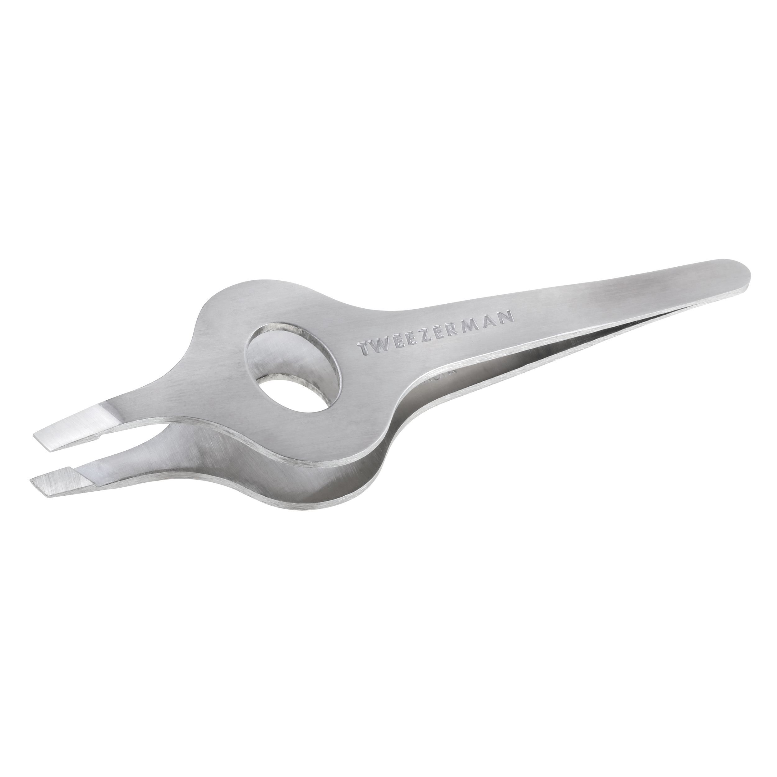 Tweezerman Slant tweezer classic with grip - Afbeelding 3