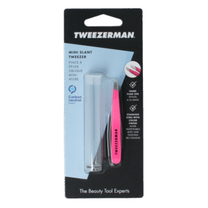 Tweezerman Mini slant tweezer neon pink