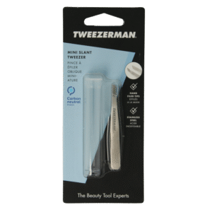 Tweezerman Mini slant tweezer klassiek stainless steel