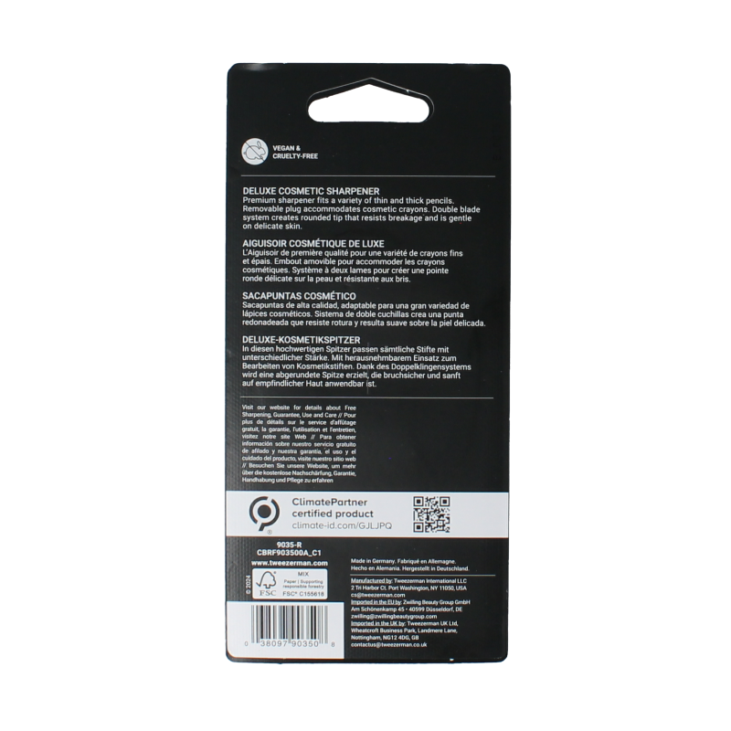 Tweezerman Potloodslijper cosmetisch - Afbeelding 2