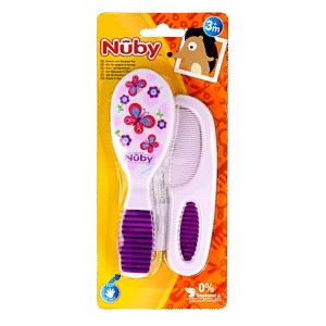 Nuby Kam & borstel set