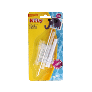 Nuby Vervangset met antilekrietje voor Flip-It 12+ maan