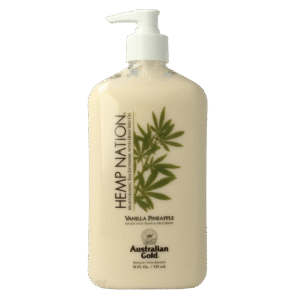 Australian Gold Hemp nation tan extender vanilla pineapple