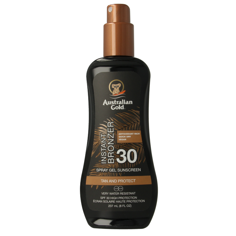 Australian Gold Spray gel bronzer SPF30