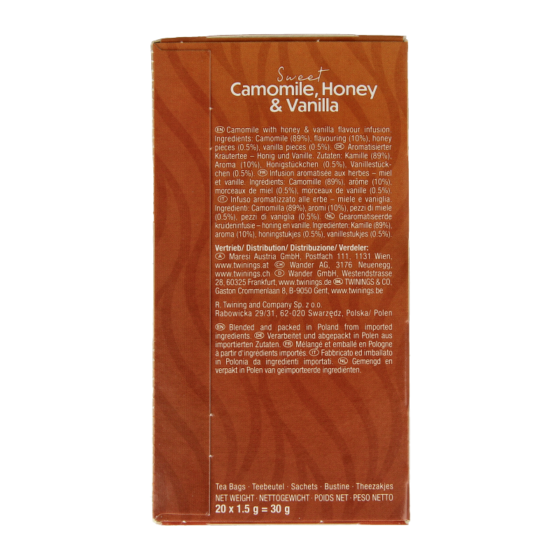 Twinings Kamille honing vanille - Afbeelding 2