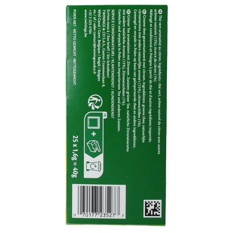 Twinings Groene thee citroen - Afbeelding 4