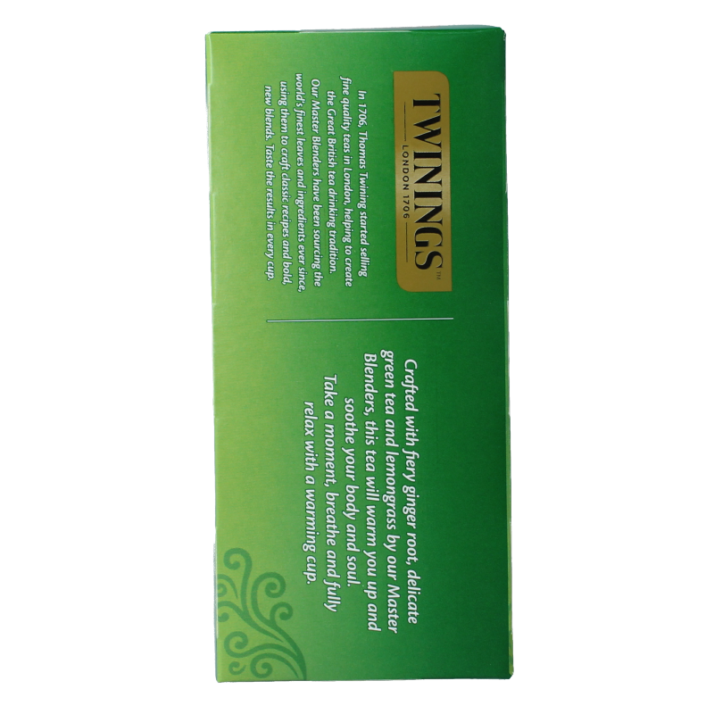 Twinings The vert gingembre - Afbeelding 2