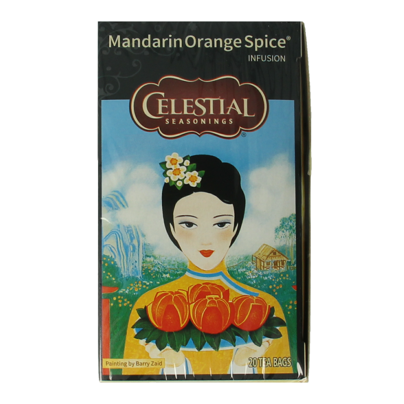 Celestial Season Mandarin orange spice herb tea