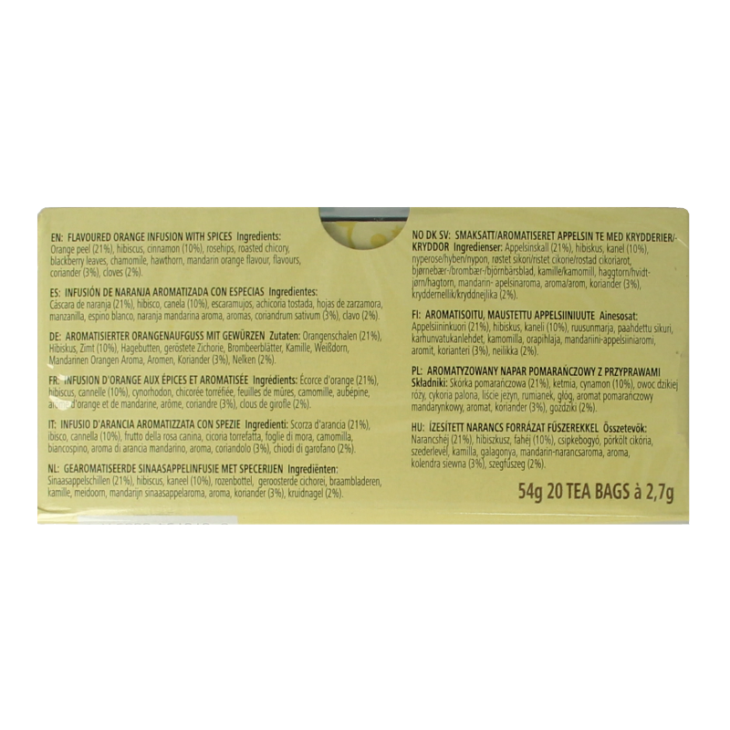 Celestial Season Mandarin orange spice herb tea - Afbeelding 4