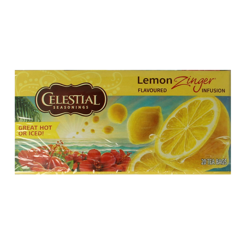 Celestial Season Lemon zinger herb tea - Afbeelding 2