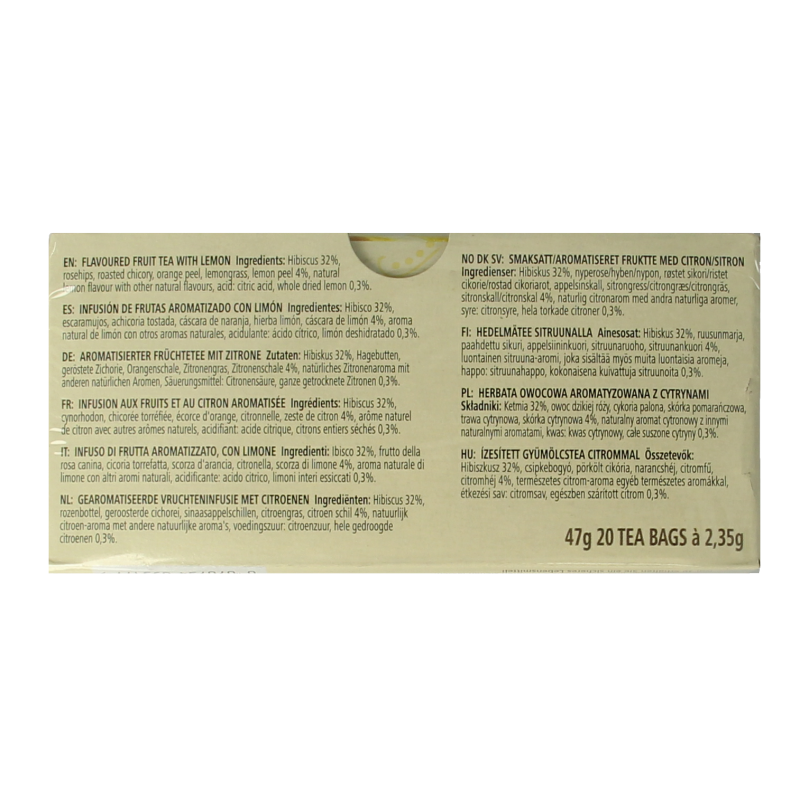 Celestial Season Lemon zinger herb tea - Afbeelding 4