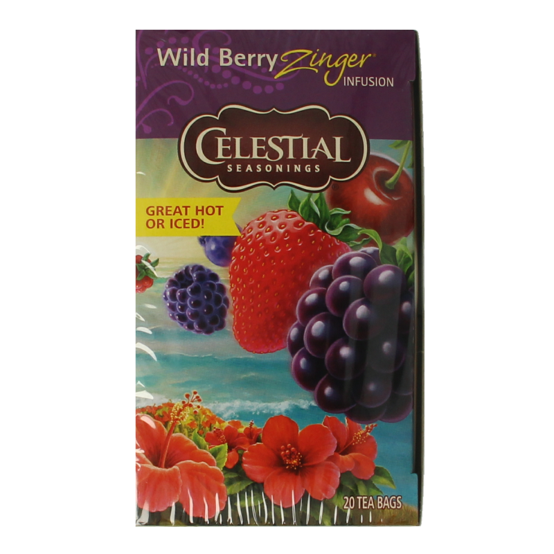 Celestial Season Wild berry zinger herb tea