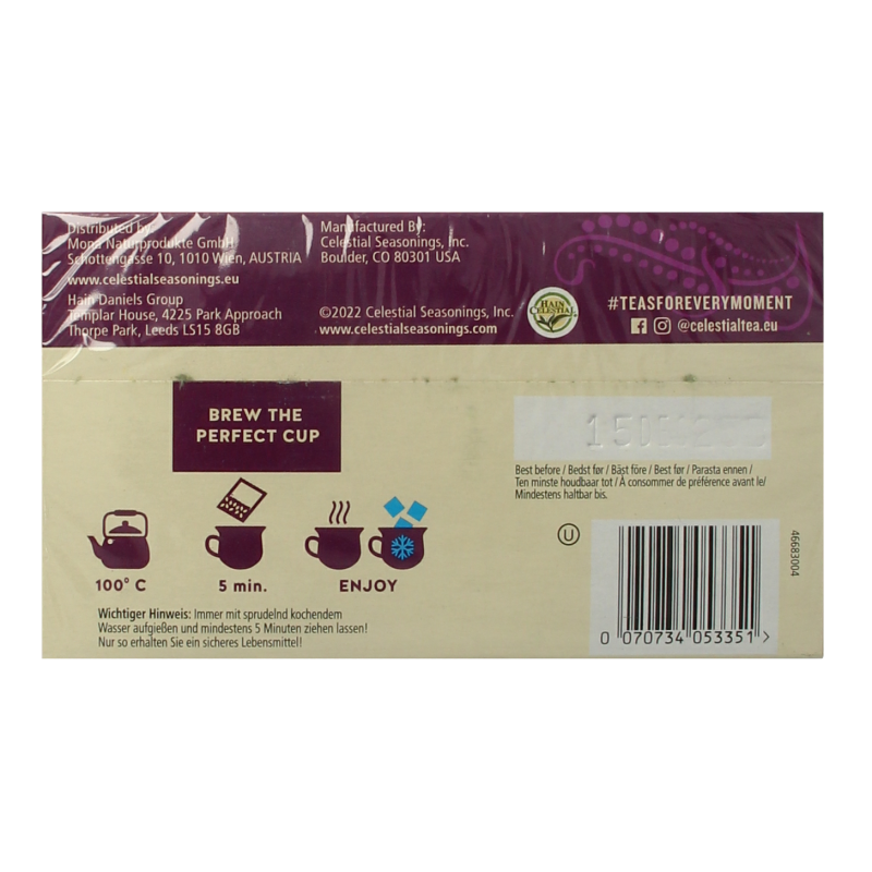 Celestial Season Wild berry zinger herb tea - Afbeelding 3