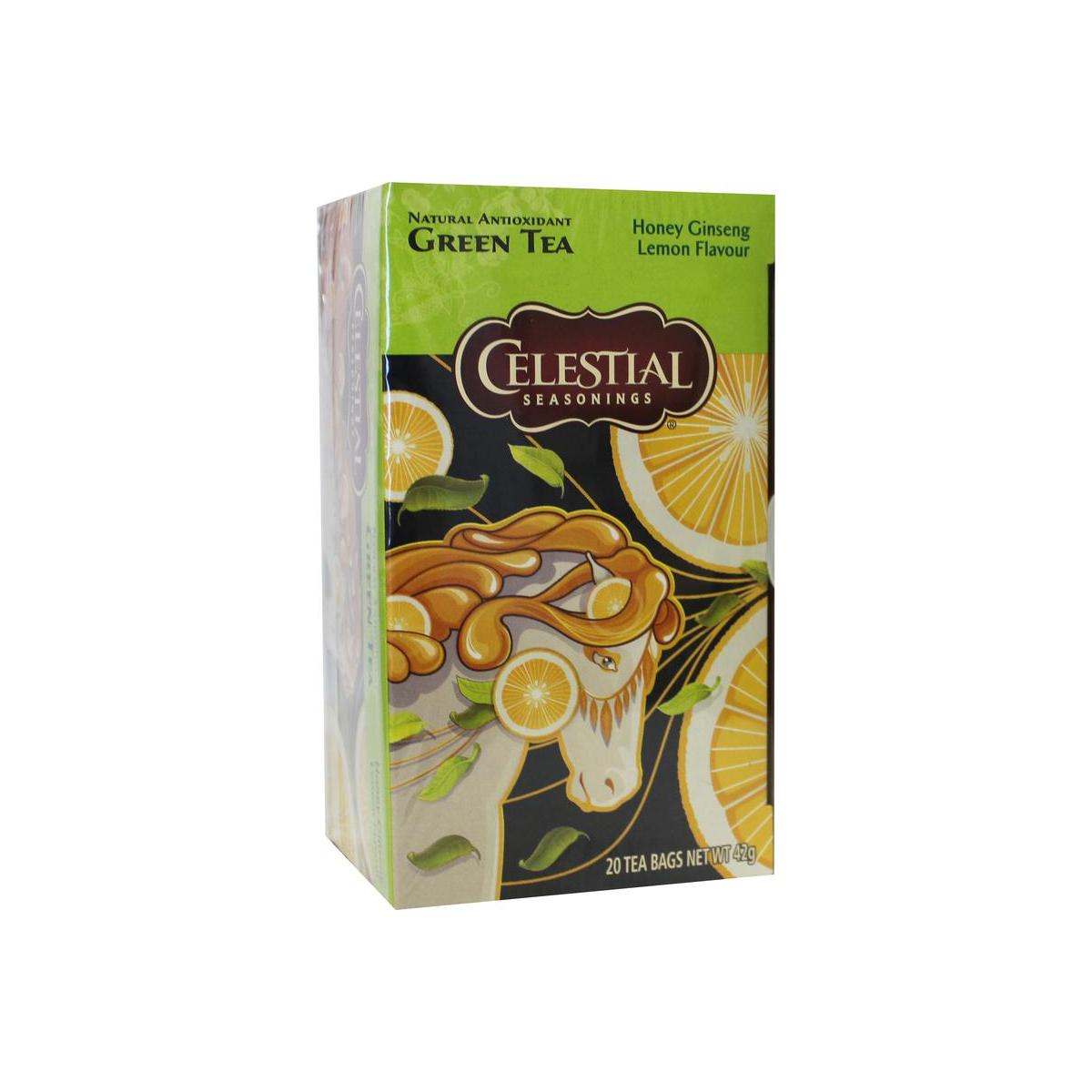 Celestial Season Honey lemon ginseng green tea - Afbeelding 5