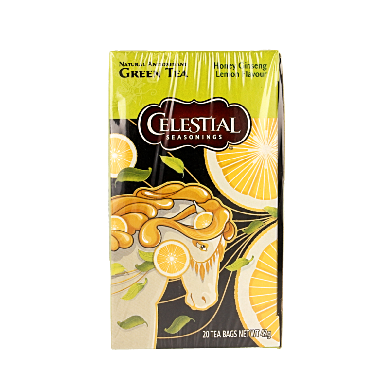 Celestial Season Honey lemon ginseng green tea - Afbeelding 4