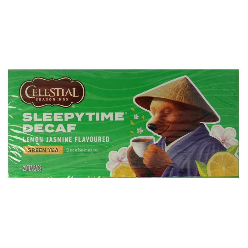 Celestial Season Sleepytime decaf green tea lemon jasmine - Afbeelding 2