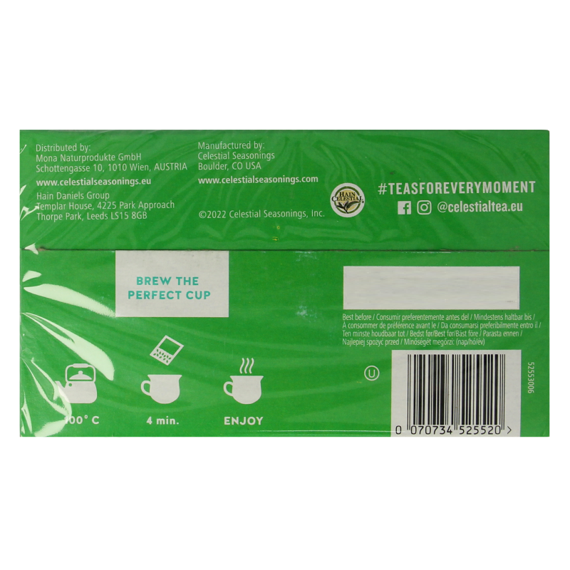 Celestial Season Sleepytime decaf green tea lemon jasmine - Afbeelding 3