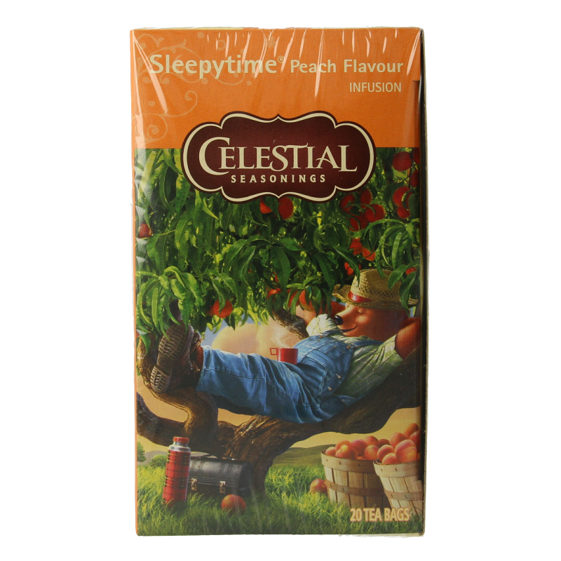 Celestial Season Sleepytime peach herb tea - Afbeelding 3