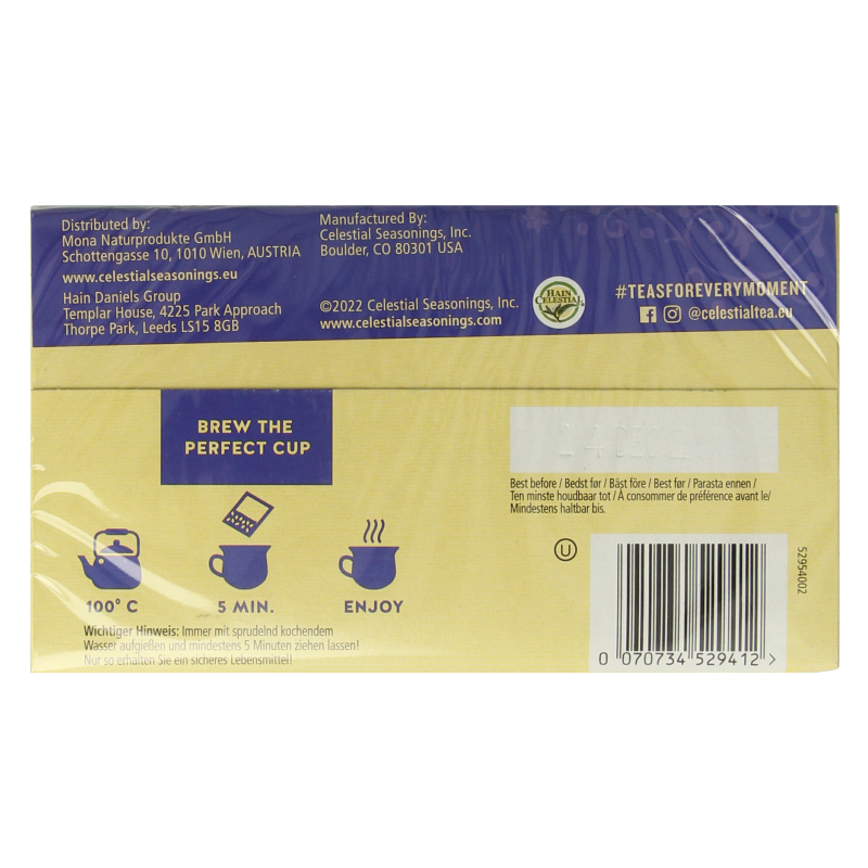 Celestial Season True blueberry herb tea - Afbeelding 3