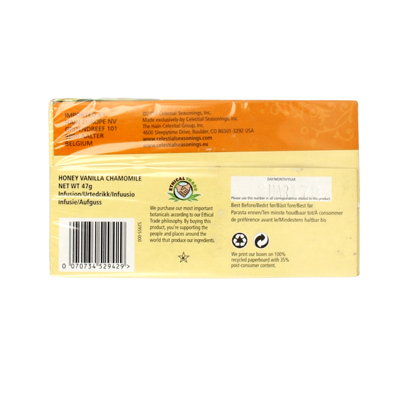 Celestial Season Honey vanilla chamomile - Afbeelding 2