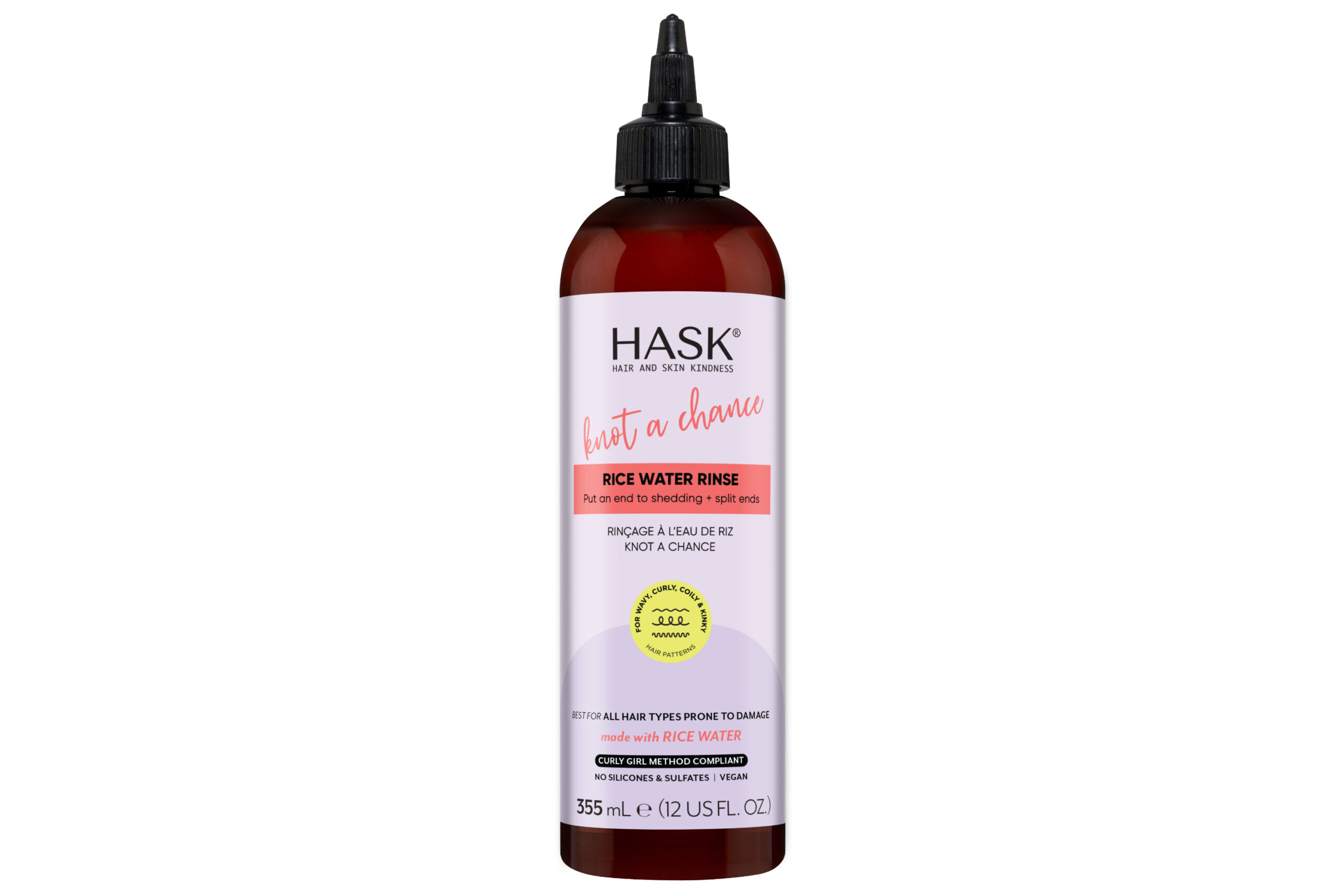 HASK Knot a chance rice water rinse