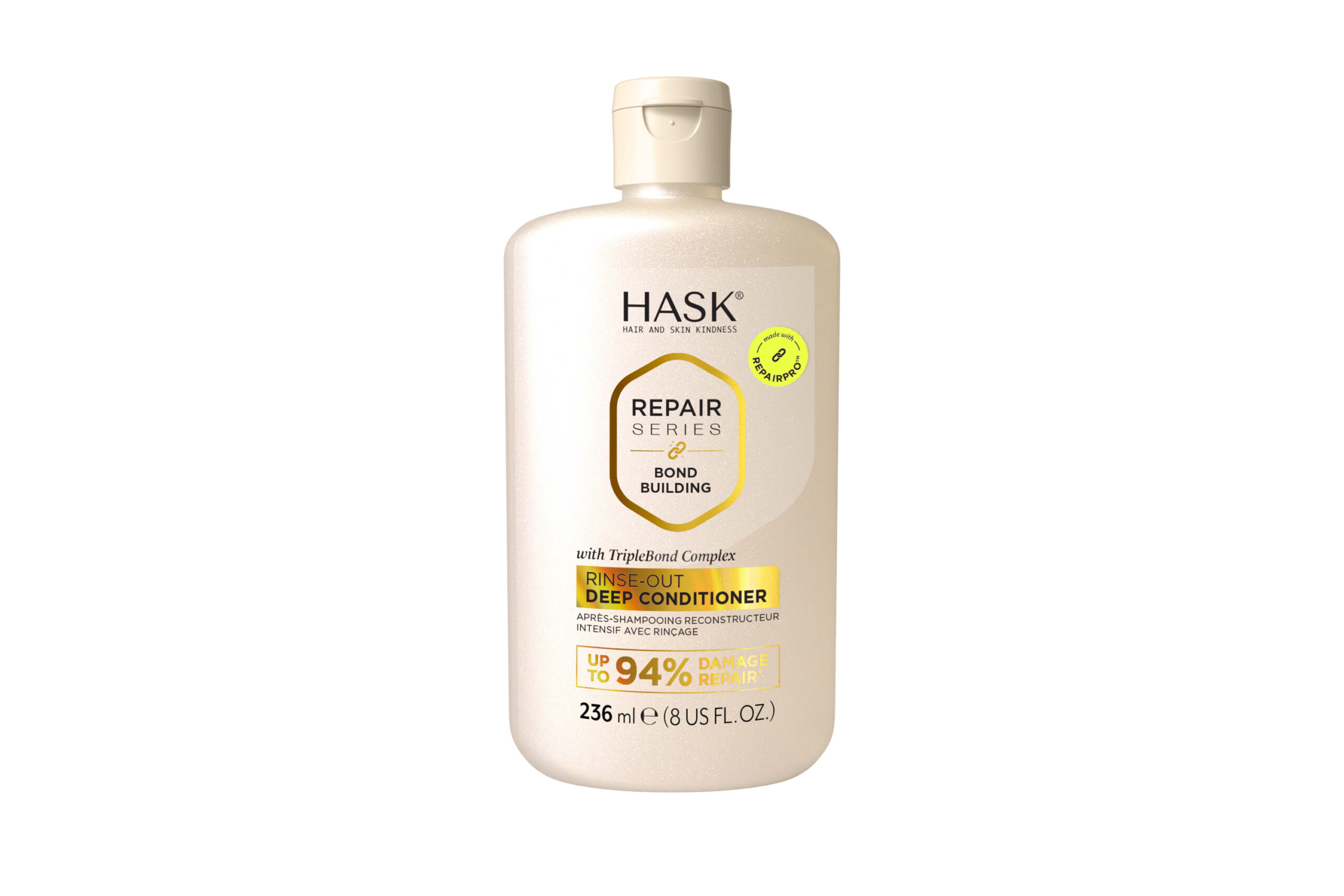 HASK Repair bond building rinse-out deep conditioner