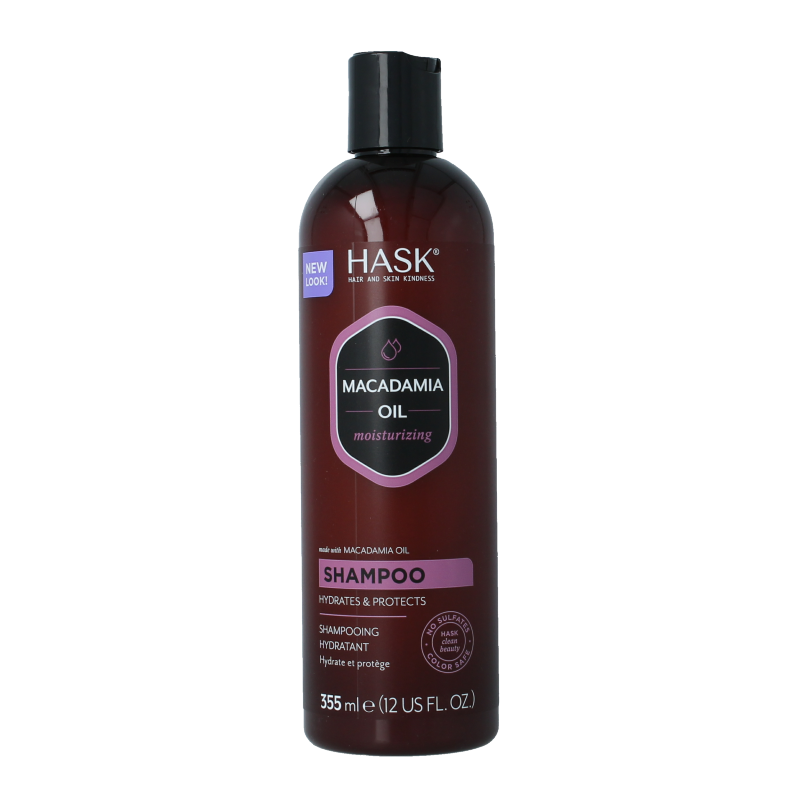 HASK Shampoo moisturizing macadamia oil