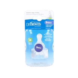 Dr. Brown's Speen standaard hals fles fase 4 pap