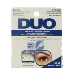 DUO Quickset striplash adhesive white/clear