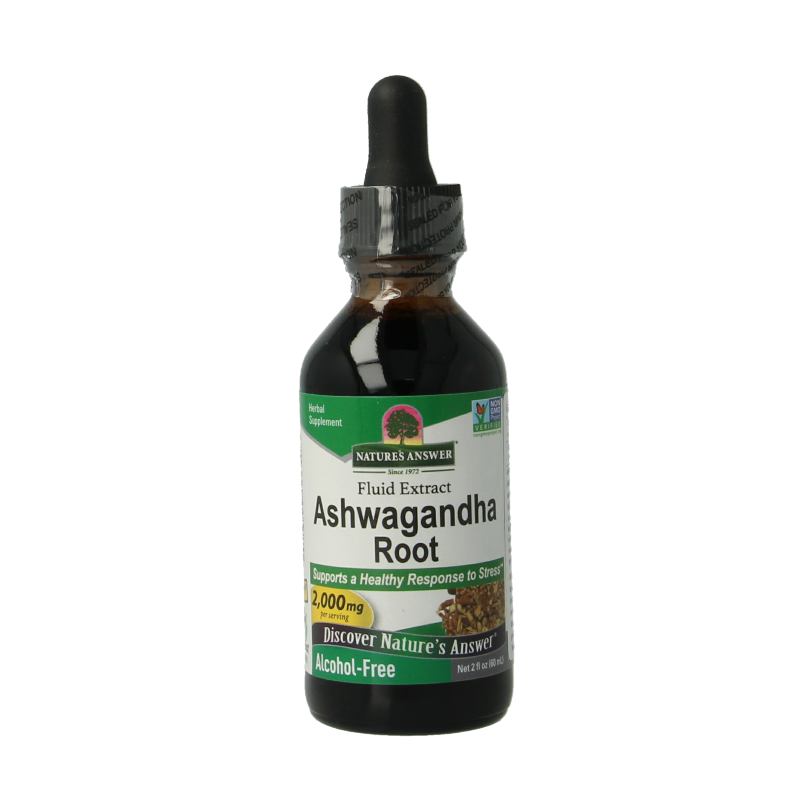 Natures Answer Ashwagandha extract alcoholvrij