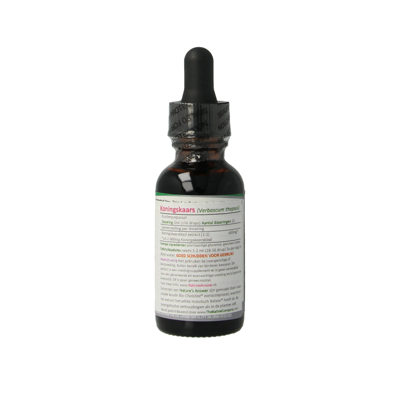Natures Answer Mullein verbascum thapsus extract alcoholvrij - Afbeelding 2
