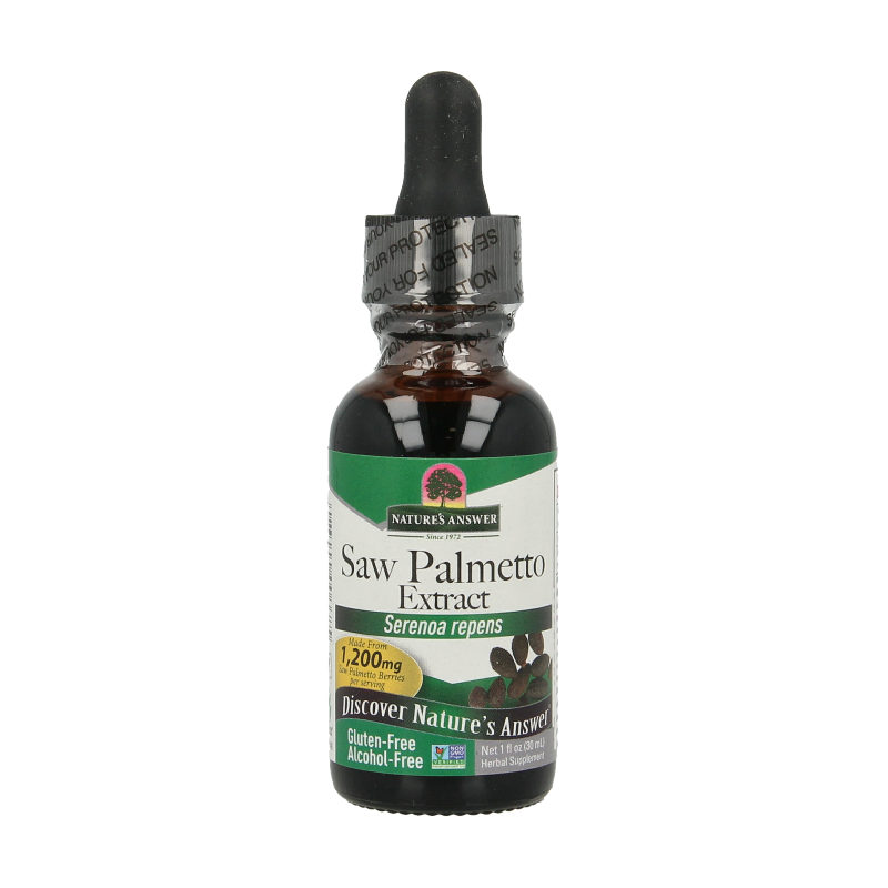 Natures Answer Saw Palmetto extract alcoholvrij
