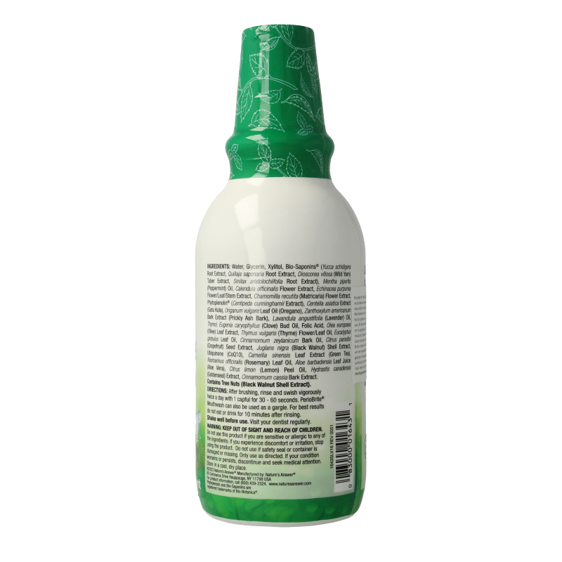 Natures Answer PerioBrite mondwater coolmint - Afbeelding 3