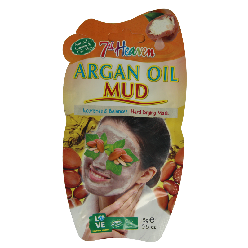 Montagne 7th Heaven gezichtsmasker argan oil mud