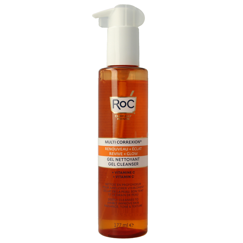ROC Multi correxion revive+glow gel cream cleanser