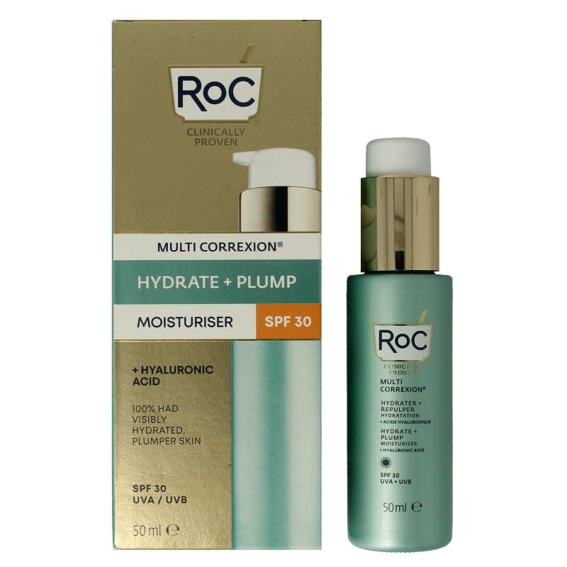 ROC Multi correxion hydrate+plump moisturiser SPF30 - Afbeelding 2