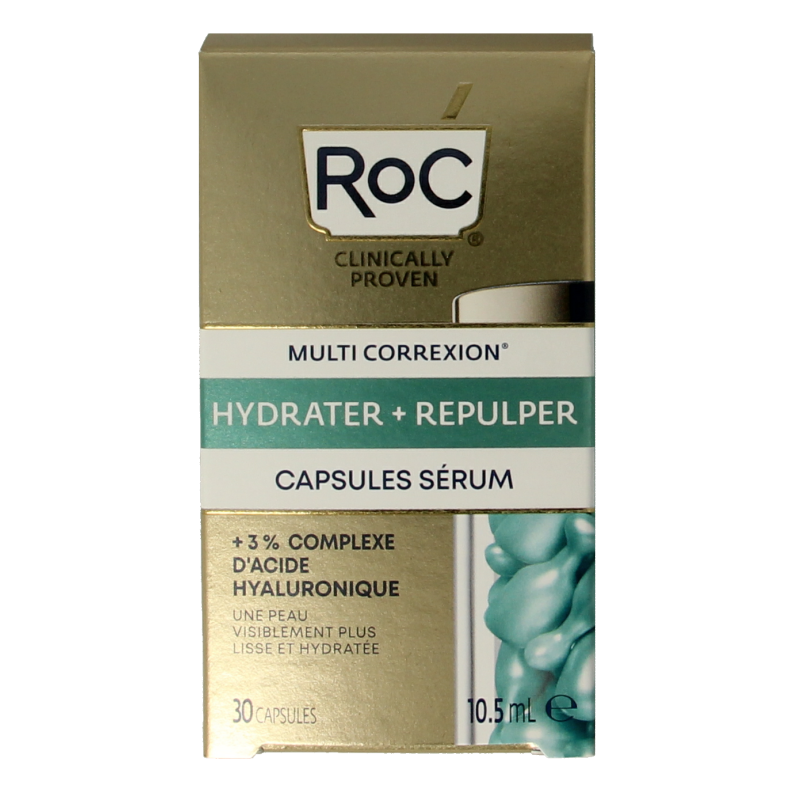 ROC Multi correxion hydrate+plump serum capsules - Afbeelding 4
