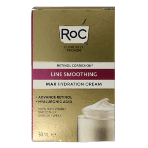 ROC Retinol correxion line smoothing max hydration