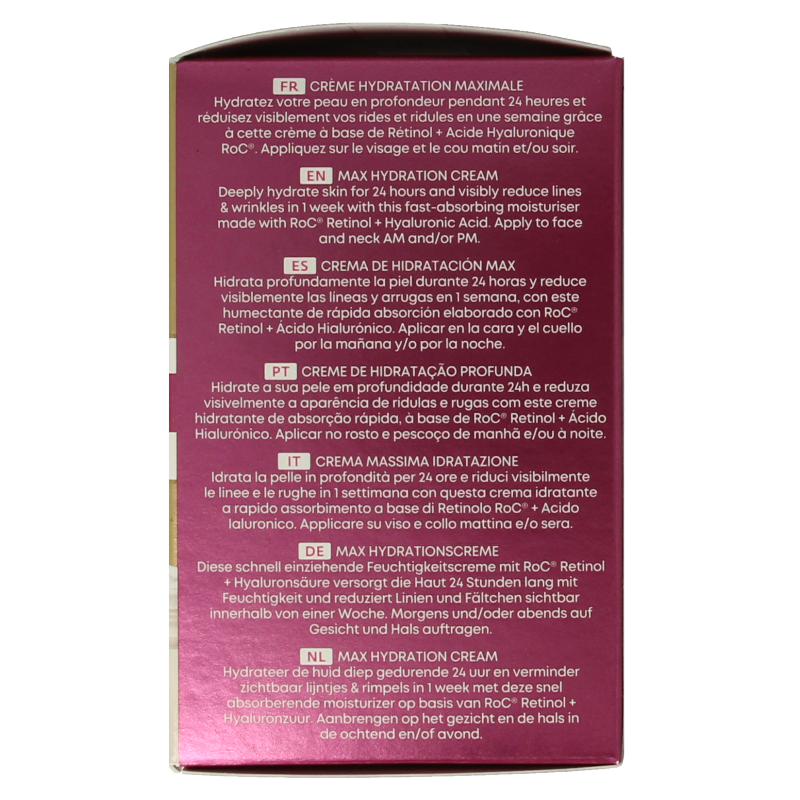 ROC Retinol correxion line smoothing max hydration - Afbeelding 3