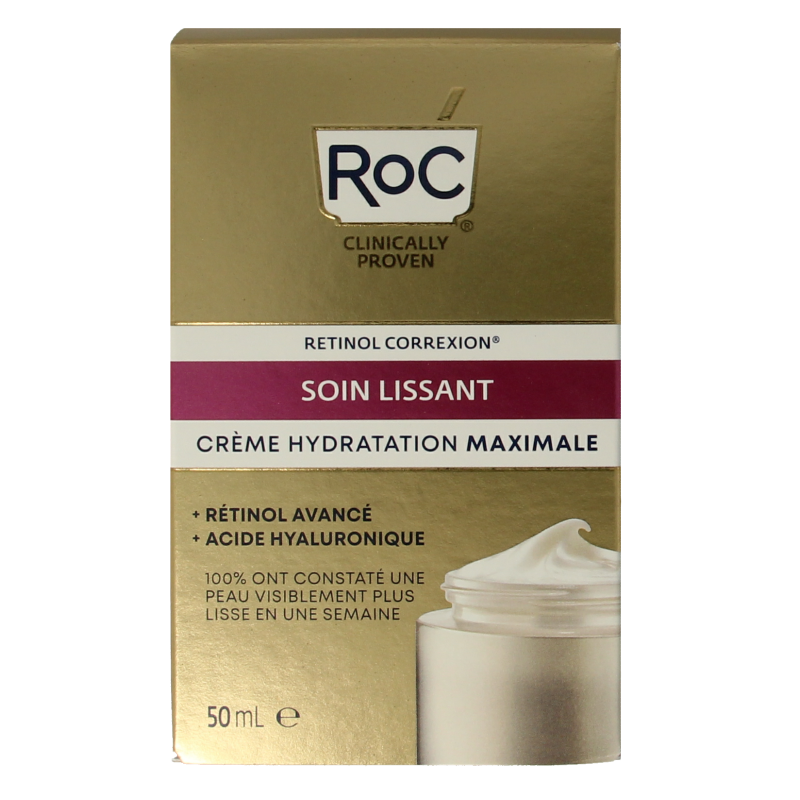 ROC Retinol correxion line smoothing max hydration - Afbeelding 4