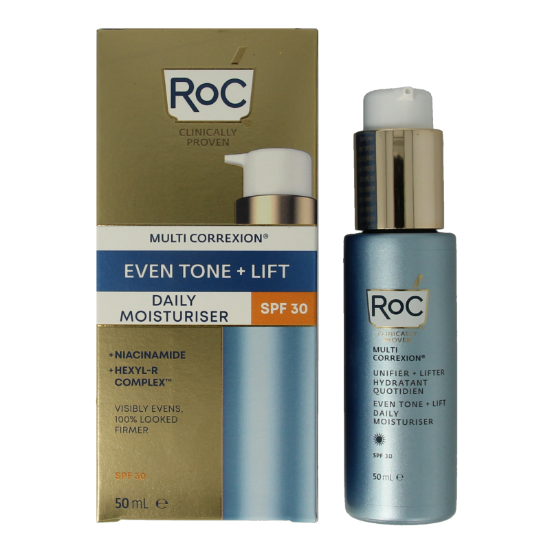 ROC Multi correxion even tone+lift daily moistur SPF30 - Afbeelding 2