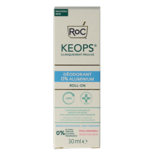 ROC Keops deodorant roll-on 0% aluminium