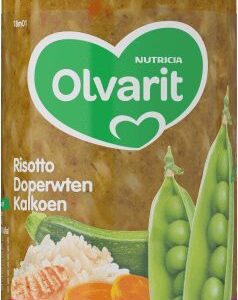 Olvarit Risotto doperwten kalkoen 18M01