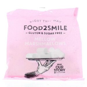 Food2Smile Marshmallows suikervrij glutenvrij lactosevrij