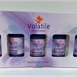Volatile Cadeauverpakking massage sport 5 x 30ml